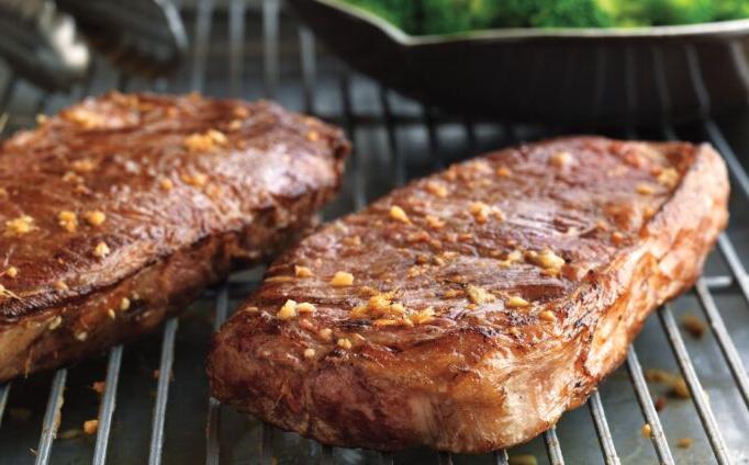 Beef Steaks with Sweet-Soy Drizzle